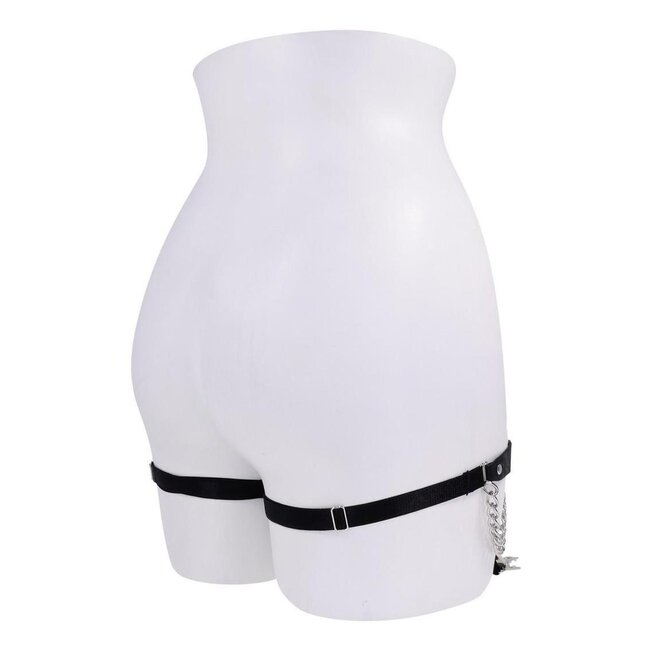 Sex & Mischief Chain Lace Garters