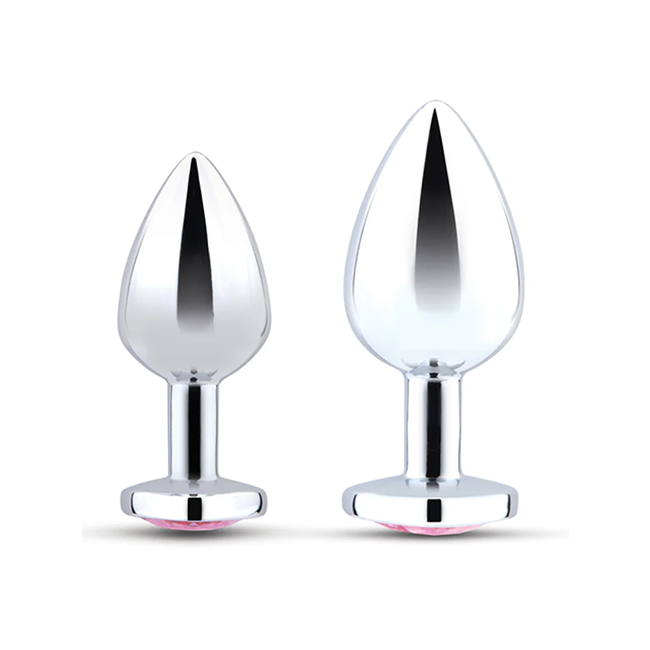 B-Vibe Jewel Heart Training Plug Set