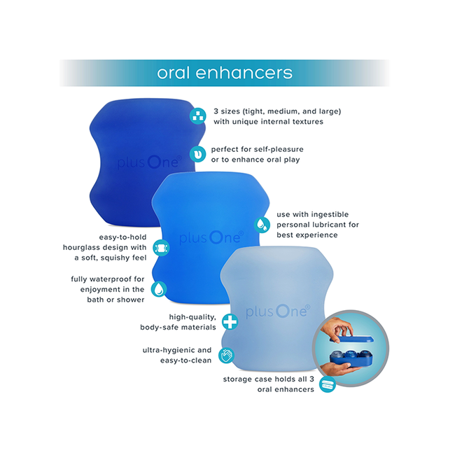 plusOne Oral Enhancer Sleeve Set