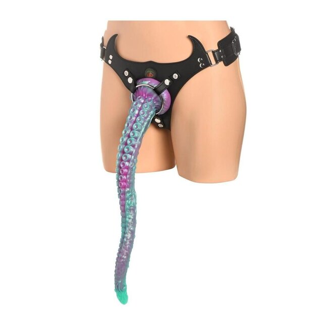 Tenta Silicone Dildo with Harness