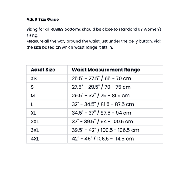 Rubies AJ Shaping Underwear