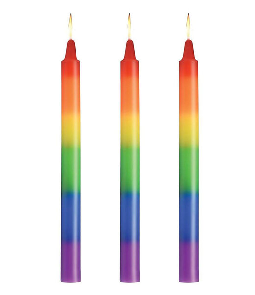 Pride Drip Candles