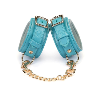Liebe Seele Blue Leather Wrist Restraints