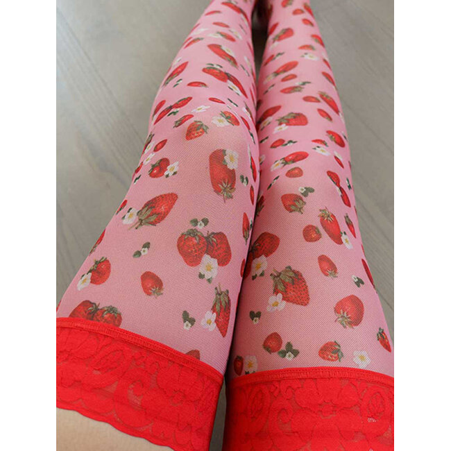 Uye Surana Strawberries & Cream Stockings