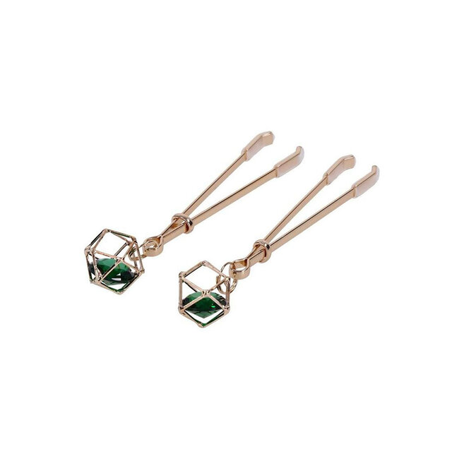 Indica Crystal Nipple Clips