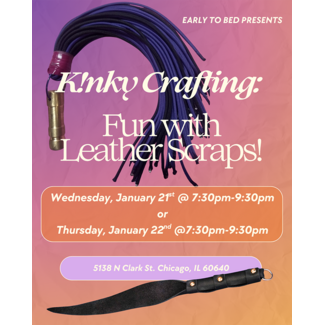 Workshop: Kinky Crafting - Fun with Leather Scraps