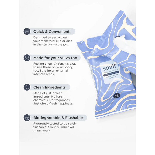 Saalt Saalt Cleansing Wipes