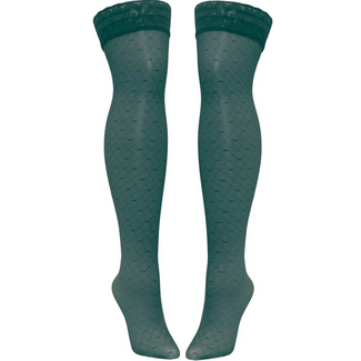 Uye Surana Emerald Hearts of Venus Stockings