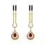 Liebe Seele Jeweled Pearl Nipple Clamps