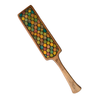 Totally Normal Fun Etched Wooden Paddle