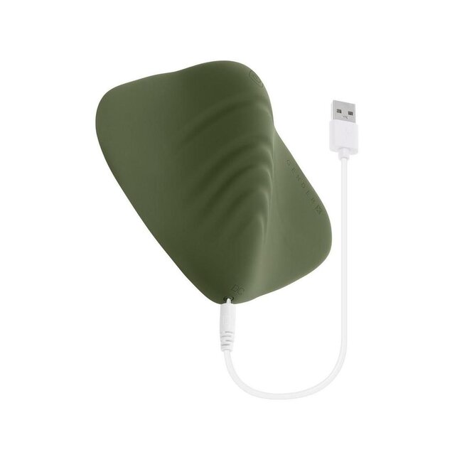 Gender X  Pleasure Pad Rechargeable Grinder Green