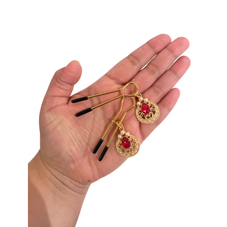 Liebe Seele Jeweled Pearl Nipple Clamps