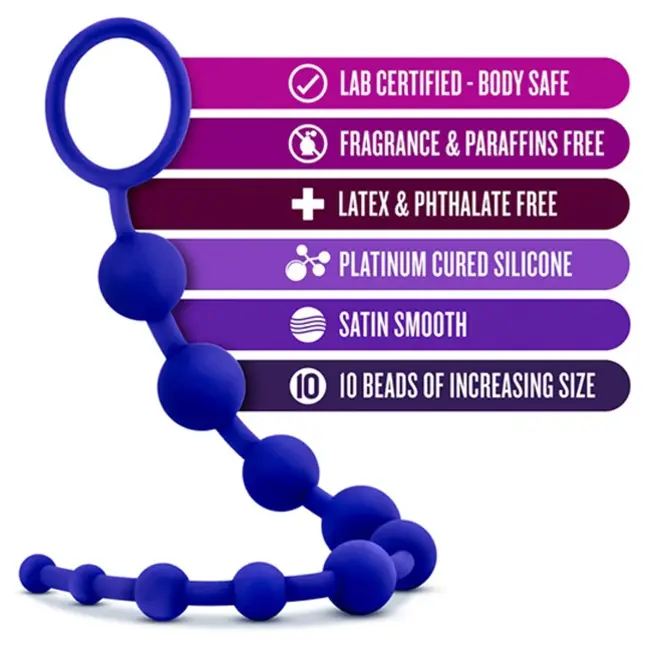 Blush Luxe Silicone 10 Beads