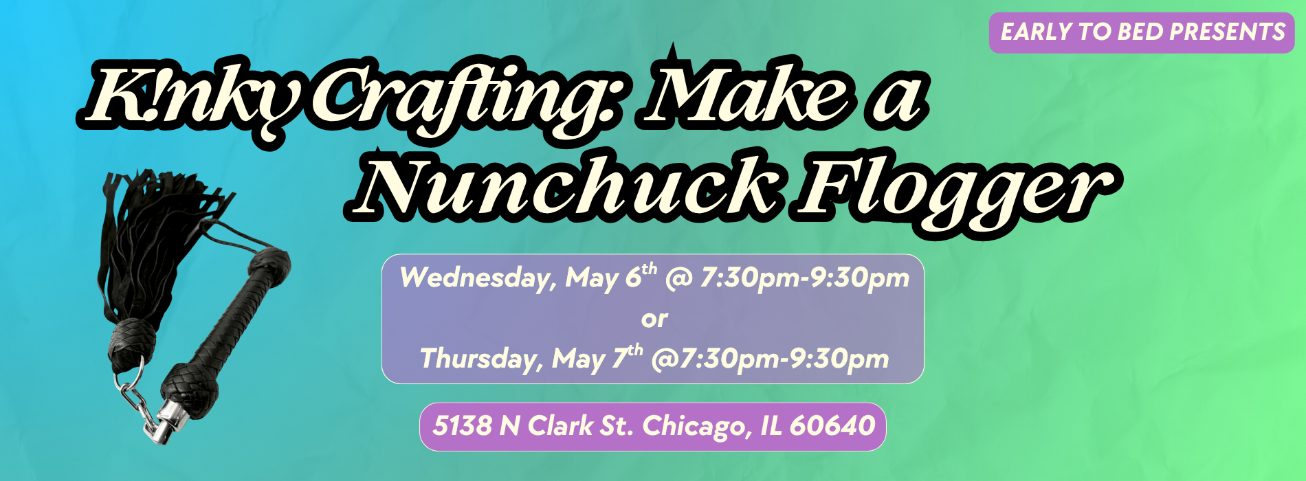 Kinky Crafting - Make Your Own Nunchuck Flogger