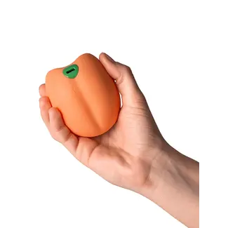 Emojibator Peach Vibrating Stroker