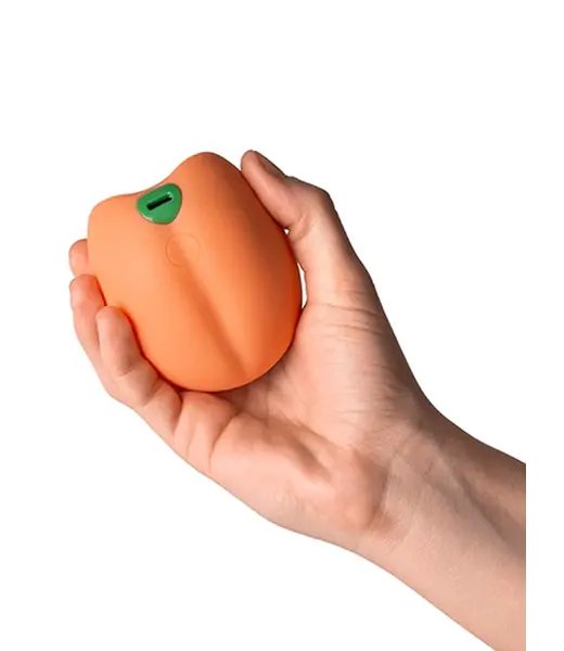 Emojibator Peach Vibrating Stroker