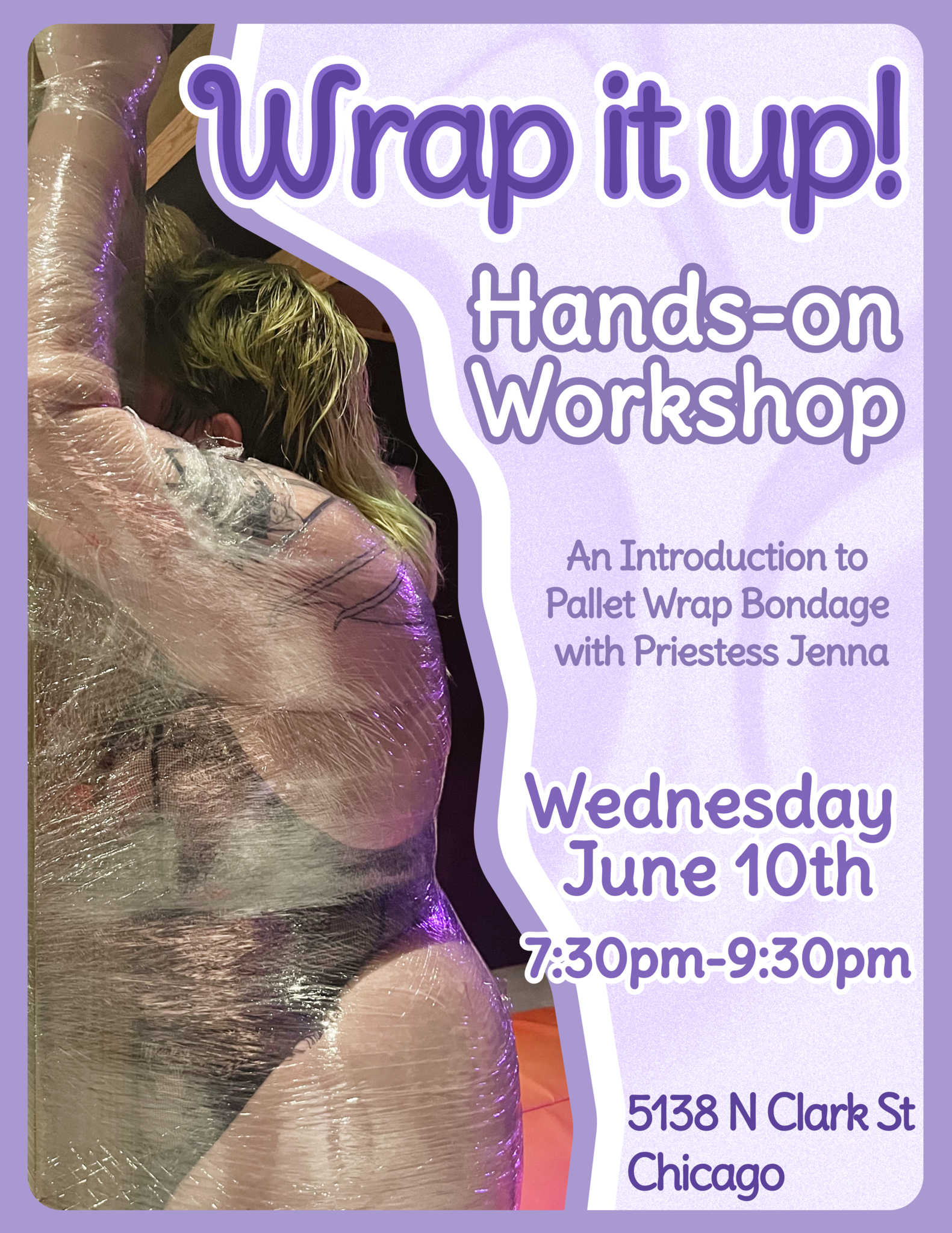 Wrap it Up! - An Intro to Pallet Wrap Bondage by Priestess Jenna