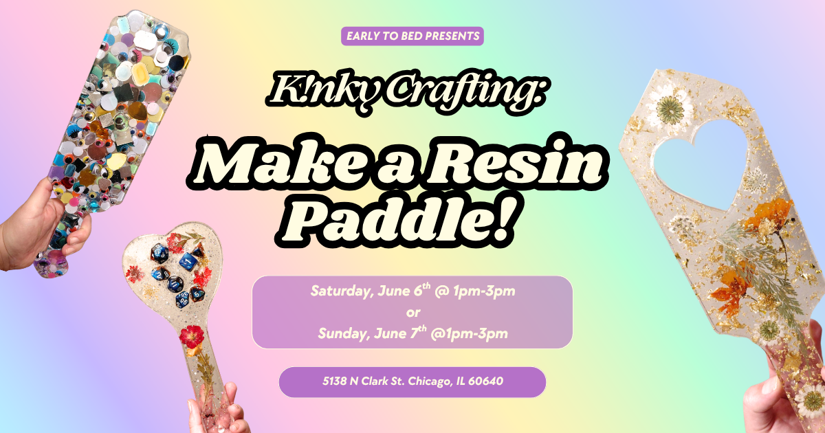 Kinky Crafting - Make a Resin Paddle!