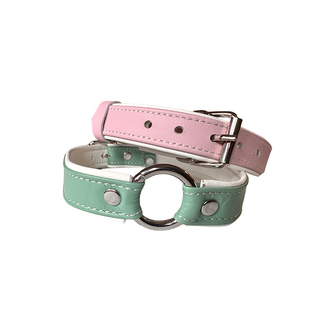 Liebe Seele Heron Leather Mini O Ring Collar