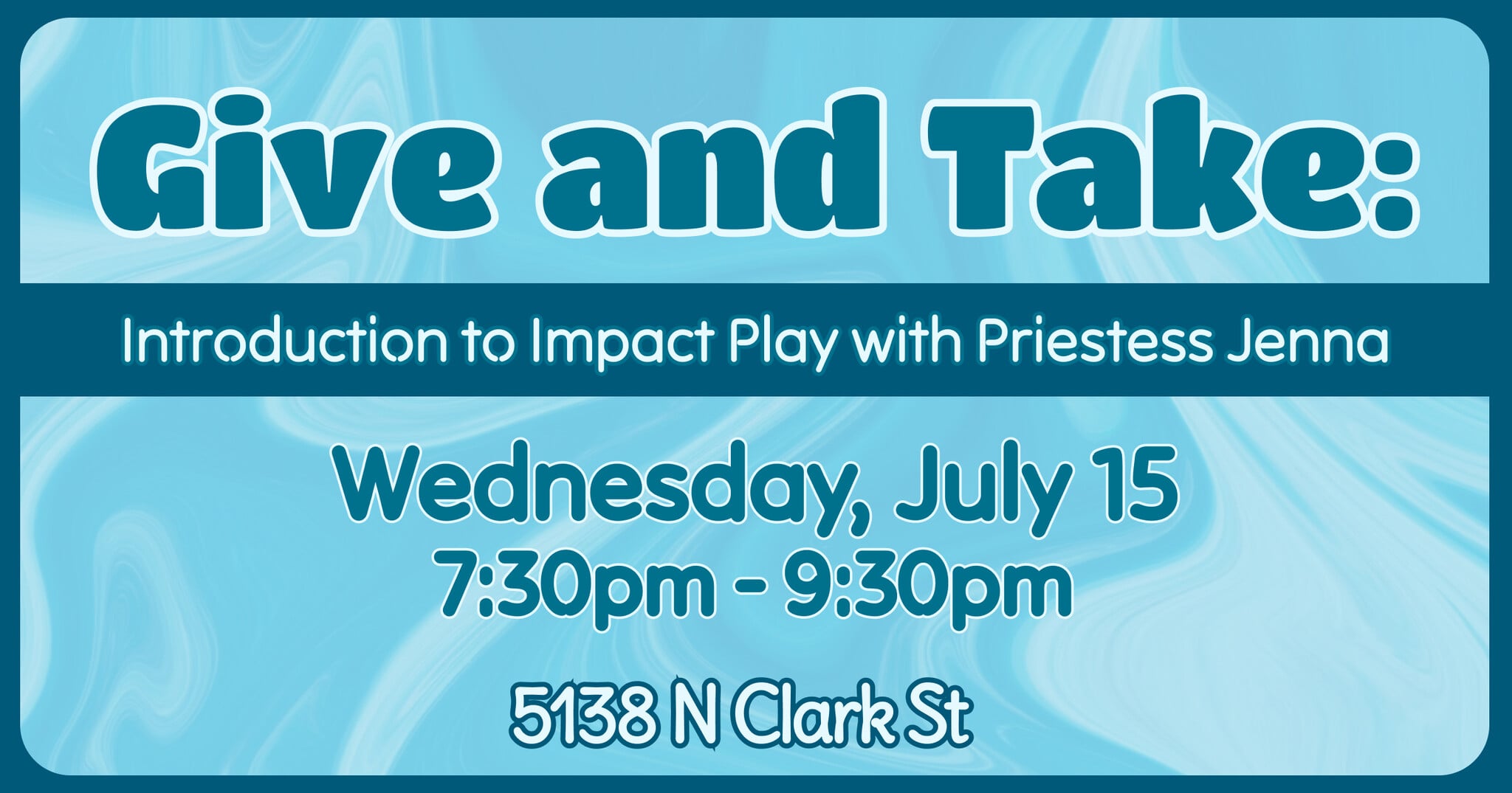 Workshop: Give & Take: Introduction to Impact Play with Priestess Jenna
