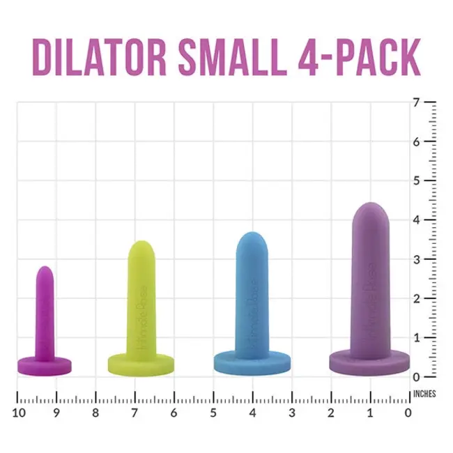 Intimate Rose Small Vaginal Dilators Set