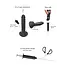 lovely Planet Strap-On-Me Squirting Cum Realistic Dildo Large Black