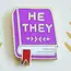 misomomo Misomomo Book Pronoun Pins