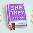 misomomo Misomomo Book Pronoun Pins