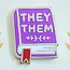 misomomo Misomomo Book Pronoun Pins