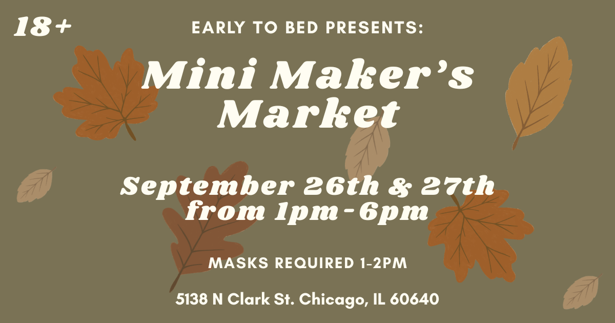 September Mini Maker's Market!