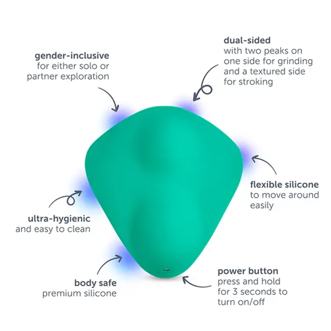 plusOne plusOne 2-in-1 Grinding Vibe