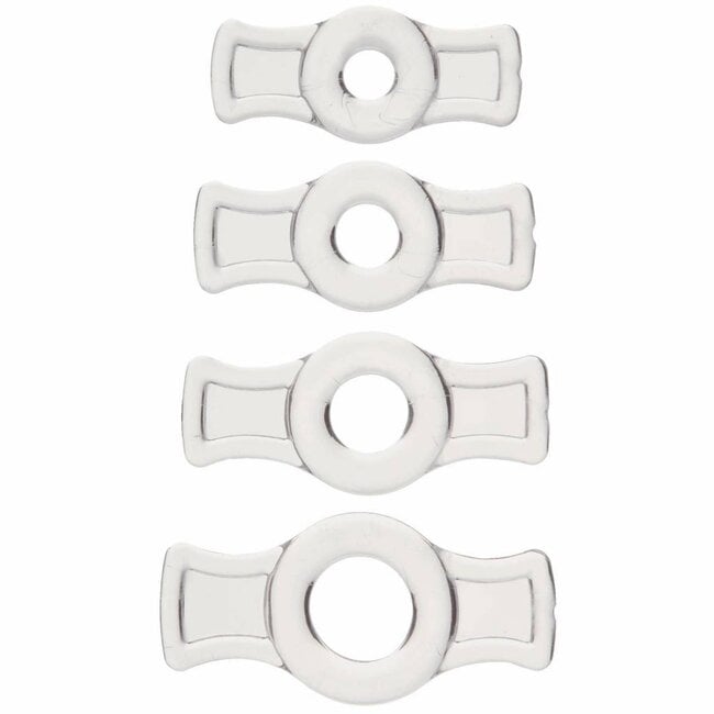 Cockring Set: TitanMen E-Z On (4)