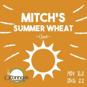 OConnors Home Brew Supply Mitchs Summer Wheat