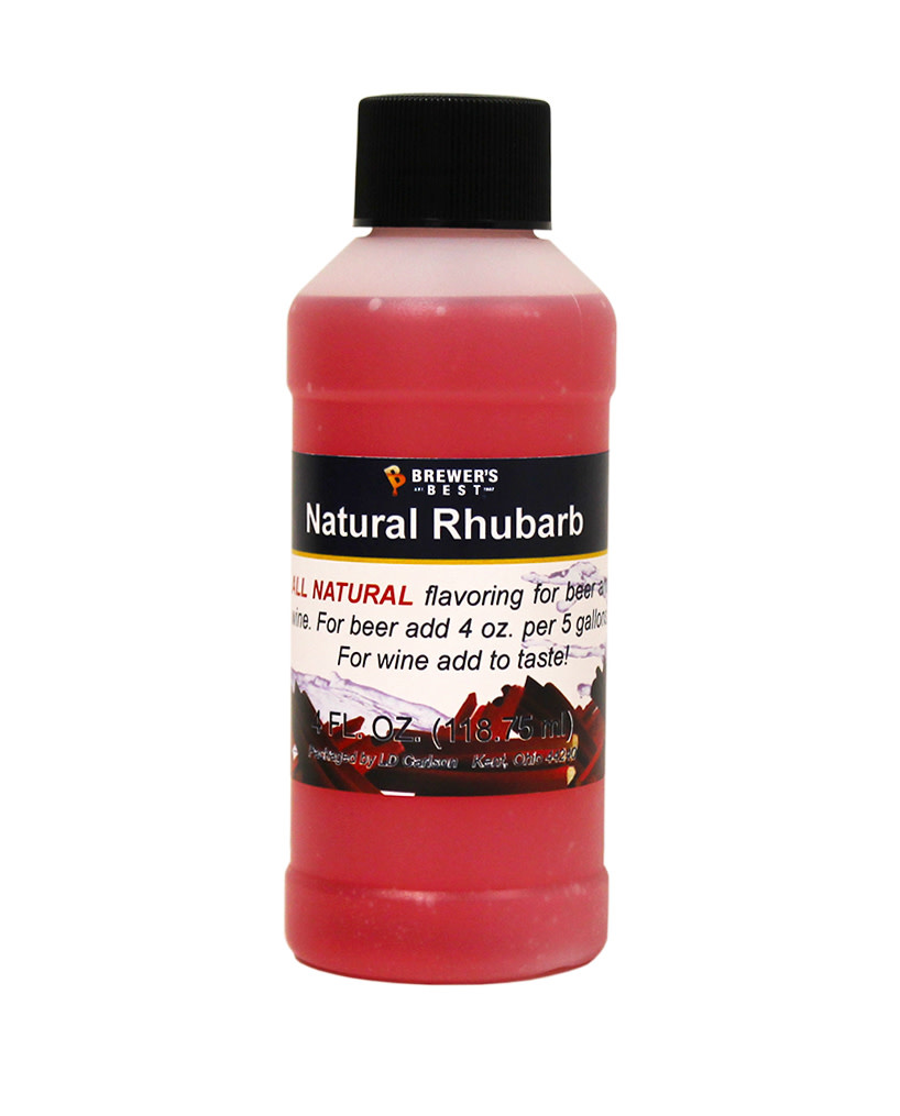 Brewers Best Rhubarb Flavoring Extract 4 oz (All Natural)