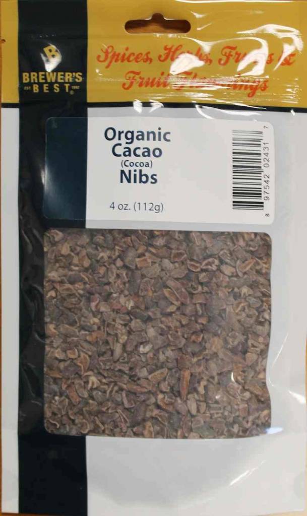 Brewers Best Cacao Nibs 4 oz (Organic)