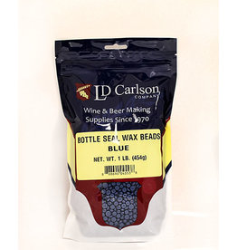 LD Carlson Bottle Seal Wax 1 lb (Blue)