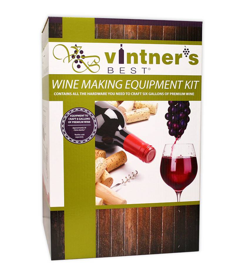 Vintners Best Wine Equipment Deluxe Starter Kit (6 Gallon) OConnors