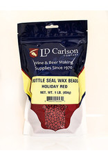 LD Carlson Bottle Seal Wax 1 lb (Red)