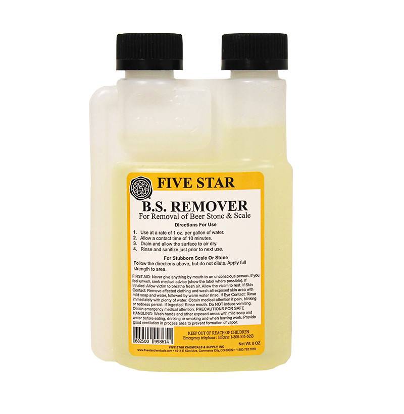 Five Star Beer Stone Remover 8 oz