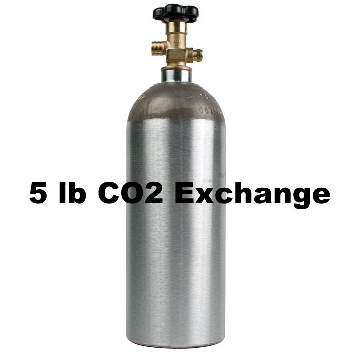 Purity Cylinder Gases CO2 Tank Exchange (5 lb)