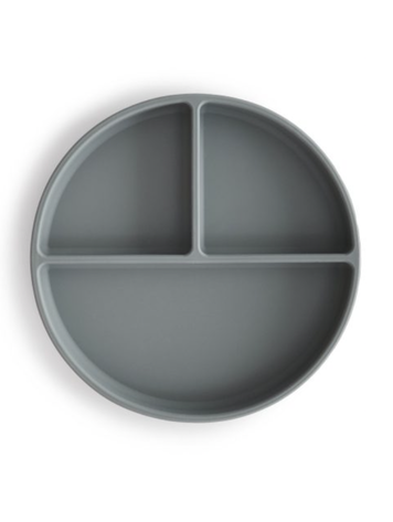 MUSHIE Silicone Suction Plate - Stone