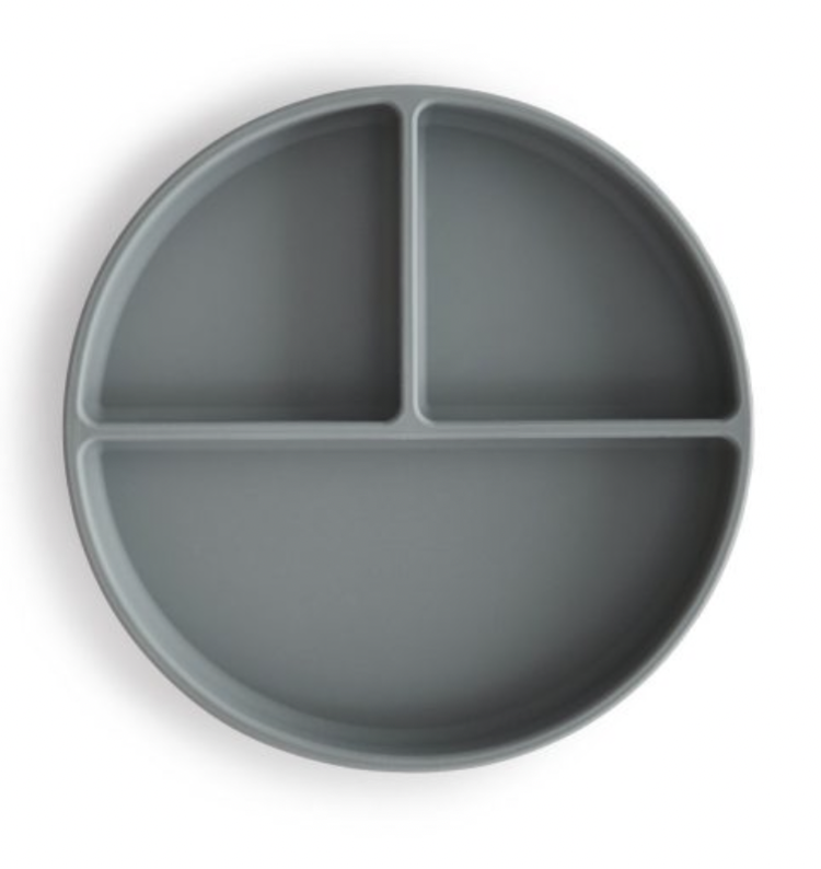 MUSHIE Silicone Suction Plate - Stone