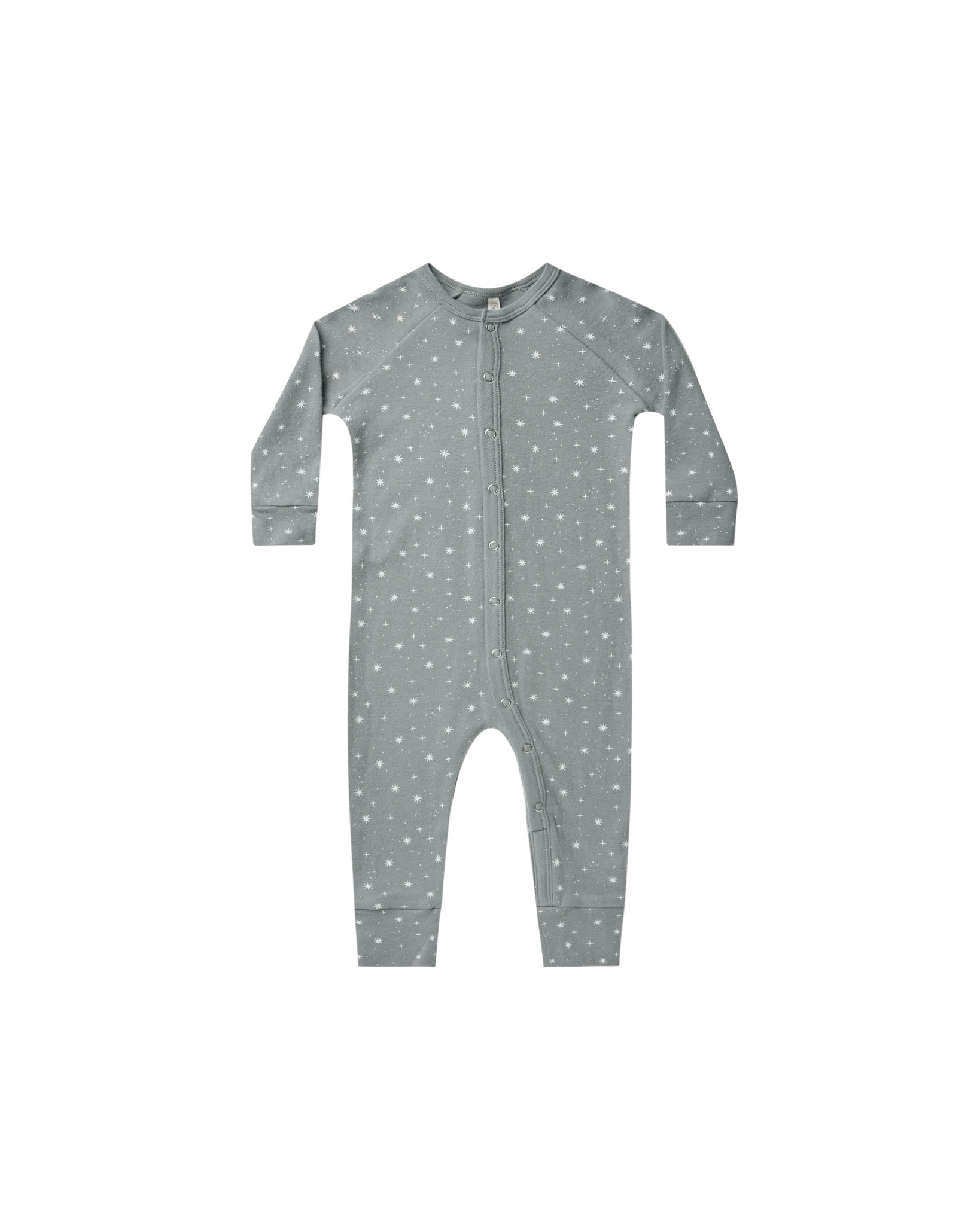 RYLEE AND CRU Stars Organic Long John Pajamas