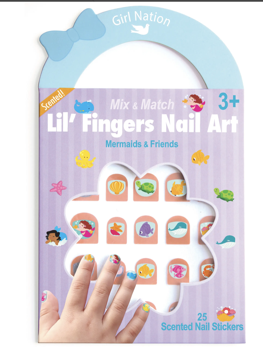 Lil Fingers Nail Art - Mermaids