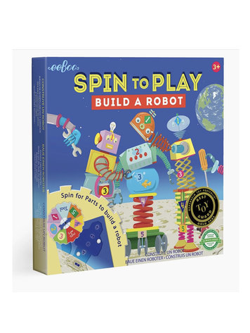 EEBOO Build A Robot Spinner Puzzle Game