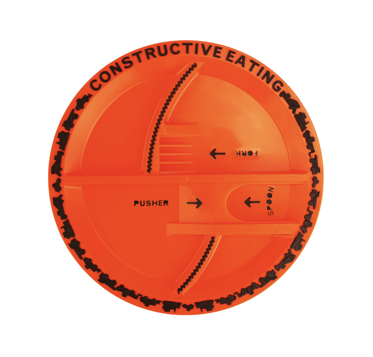 CONSTRUCTIVE EATING Construction Plate