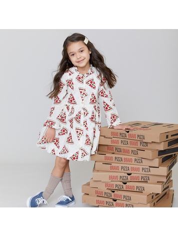 Pink chicken girls dresses sales