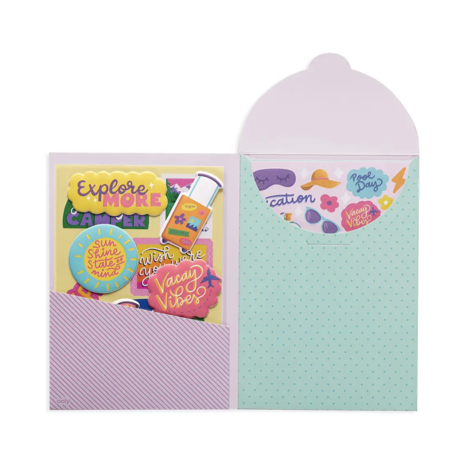 OOLY Sticker Stash Wanderlust - The Spotted Goose