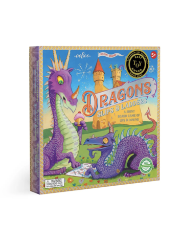 EEBOO Dragon Slips & Ladders Board Game