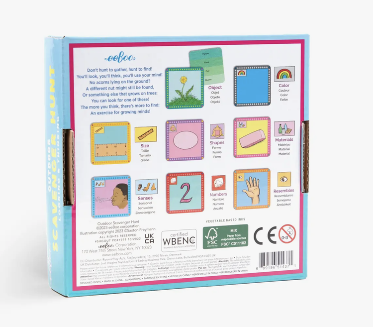 EEBOO Outdoor Scavenger Hunt